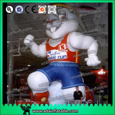 China Sports Event Inflatable Cartoon Advertising Rabbit Model for sale