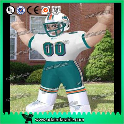 China Football Event Advertising Inflatable Sports man Cartoon for sale