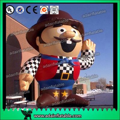 China Promotion Inflatable Cartoon Custom Inflatable Hackbuteer Cowboy for sale