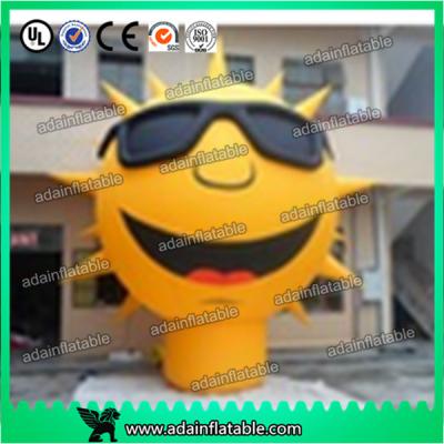 China 3m Sunglasses Advertising Inflatable Sun Cartoon/Event Party Inflatable Sun Decoration for sale