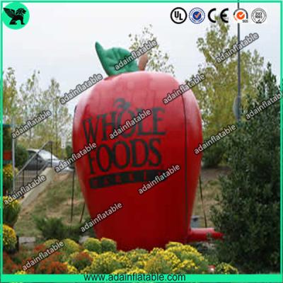 China Advertising Inflatable Fruits Replica Giant Inflatable Apple Model for sale