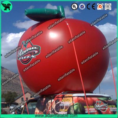 China Event Fashionable Red Custom Inflatable Apple , Large Inflatable Advertising Products for sale