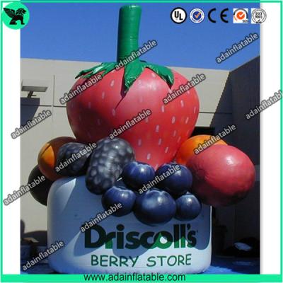 China Inflatable Strawberry,Inflatable Grape, Advertising Inflatable Fruits Replica for sale