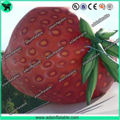 China Event Inflatable Fruits Model/Inflatable Strawberry Replica for sale