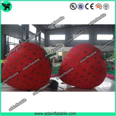 China Fruits Festival Inflatable Model Holiday Event Inflatable Strawberry for sale