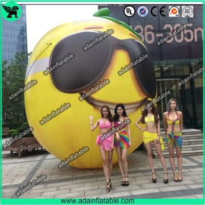 China Fruits Festival Event Inflatable Model Giant Inflatable Lemon Model/Sunglasses Advertising for sale