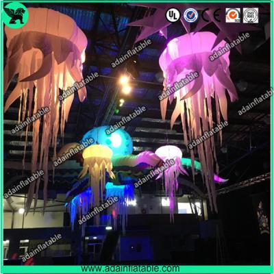 China 1m Stage Inflatable Lighting Led Decoration，Inflatable Jellyfish for Party for sale