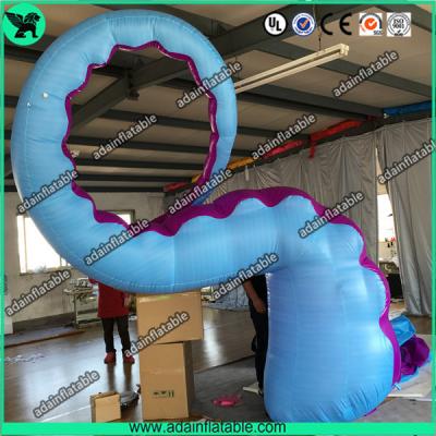 China Blue And Purple Inflatable Jellyfish, Sea Event Inflatable,Ocean Event Inflatable for sale