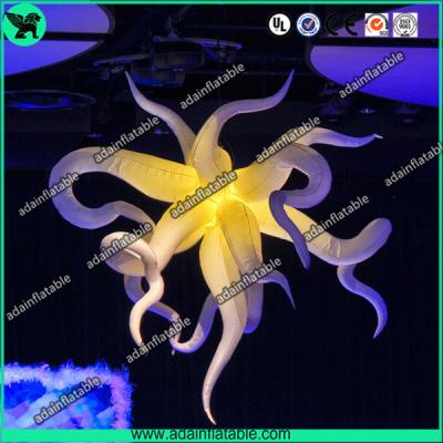 China Indoor Event Hanging Decoration Inflatable Bend Star for sale