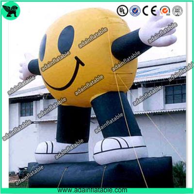 China Event Inflatable Smile Face, Advertising Inflatable Pacman,Event Inflatable Balloon for sale