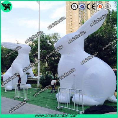 China White Inflatable Bunny,Easter Inflatable,Lighting Inflatable Bunny for sale