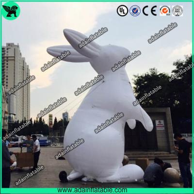 China White Inflatable Rabbit,Inflatable Rabbit Cartoon,Event Inflatable Rabbit for sale