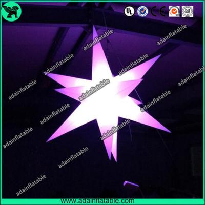 China Inflatable Star Decoraiton,1.5m Inflatable Star, Lighting Inflatable Star for sale