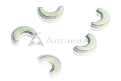 China Ivory Electrical Component Metallized Alumina Ceramics Insulator Anti corrosion for sale