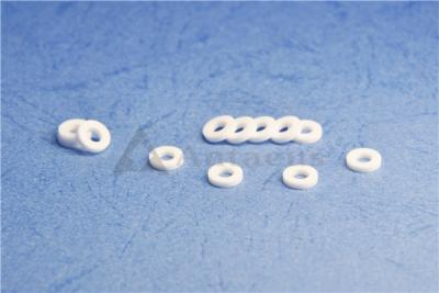 China Engineering Alumina Ceramic Components Washer Special Parts 300-330 Kpsi for sale