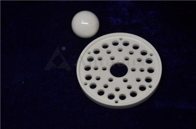 China High Hardness 99% 96% 95% Alumina Ceramic Parts High Temperature Resistant for sale