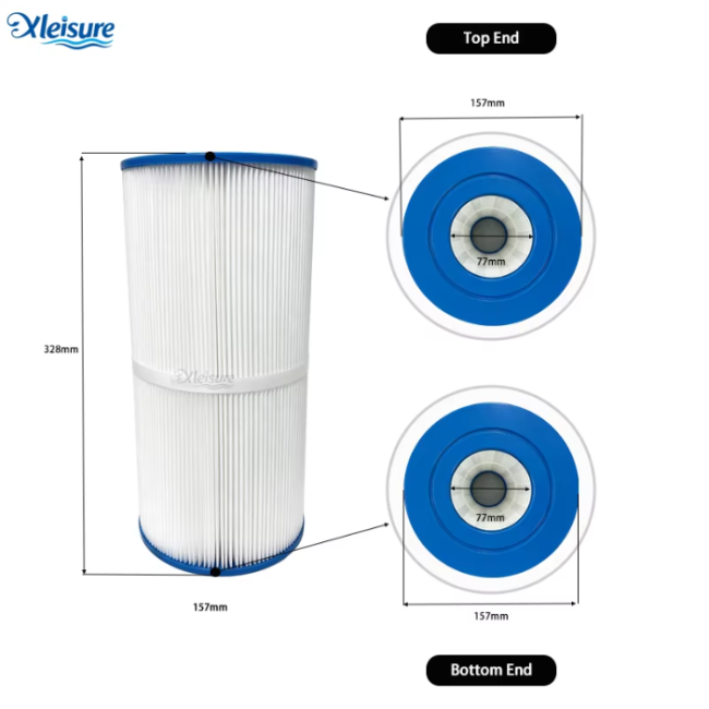 Spa Hot Tub Filter 60381 Replacement Cartridge for Swimming Pool Hot Tub, Pleated Water Filter Cartridge