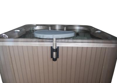 China Sturdy Convenient Hot Tub Tray Table , Hot Tub Bar Table Quickly Mounts for sale