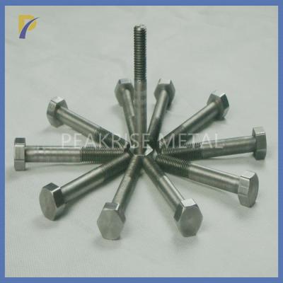 China Bright Molybdenum Bolts For Semiconductor Devices Materials Molybdenum Threaded Rod Molybdenum Screws for sale