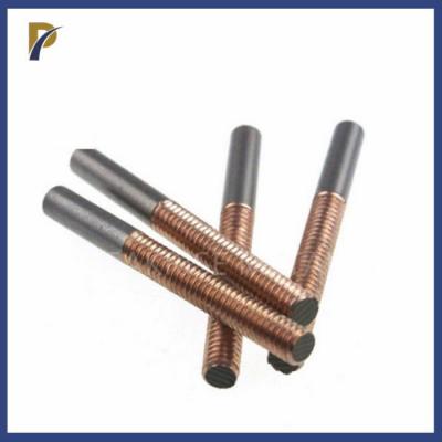 China Bright Inlaid Tungsten Copper Alloy Electrode Composite 75 WCu for sale