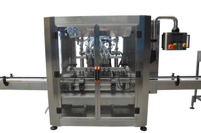 China Linear Type Bottle Cleaner Alcohol Filling Capping Labeling Machine for sale