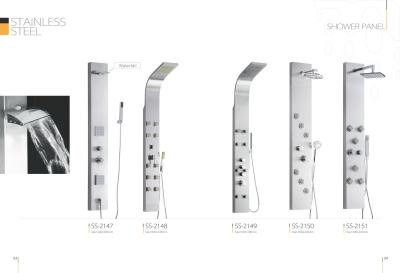 China Stainless Steel Rainfall Shower Panel 1500 x 200 mm CE SGS Certification for sale