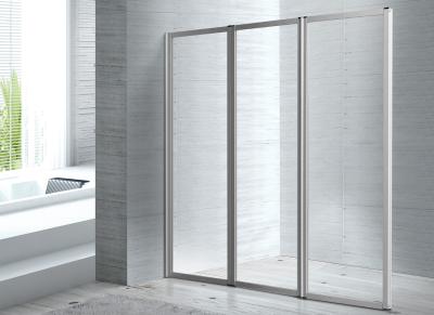 China Folded Screen Glass 1400 X 800 Walk In Shower Enclosure CE SGS Certification for sale