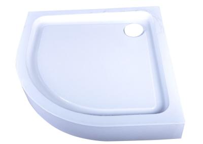 China Real Estate Property Bathroom Shower Trays Luxury Raised With 90MM Siphon for sale
