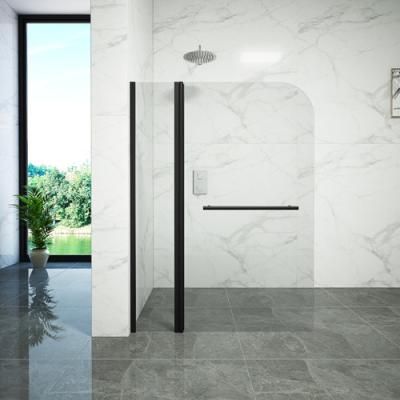 China Free Standing Tempered Glass Bathtub Shower Screen for sale