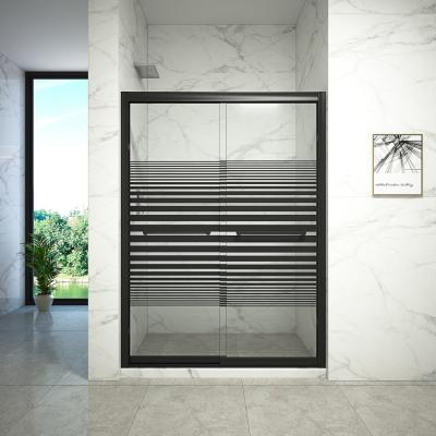 China Thickness 6mm Clear Sliding Glass Shower Doors For Hotels for sale