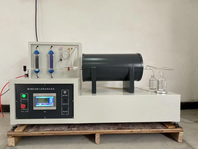 Halogen Acid Gas Cable Combustion Corrosivity Tester Side View