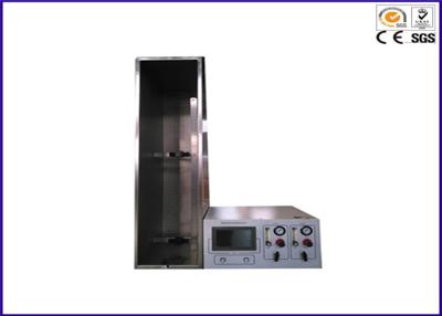 China Flame Propagation Vertical Flammability Tester For Single Cable IEC 60332 En 50086 for sale