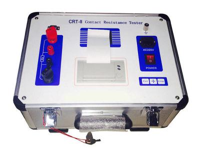 China Rapid Test Contact Resistance Meter / Contact Resistance Test Equipment for sale