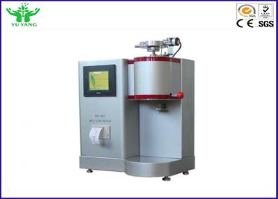 China ASTM D1238 ISO 1133 Flammability Testing Equipment / Electric Melt Flow Rate Tester Of PP PE Material MFR / MVR for sale