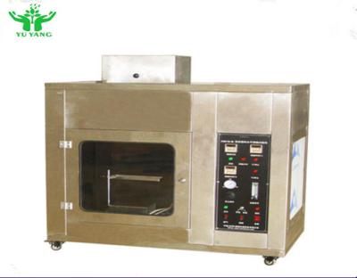 Китай Подача воздуха LPG оборудования для испытаний воспламеняемости ISO 9772 клетчатая горизонтальная продается