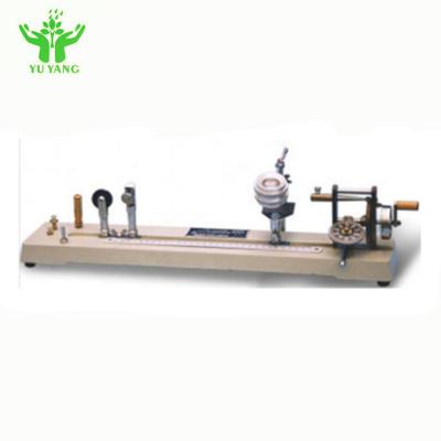 中国 5cN手巻き取るヤーンのねじれのテスター機械、ISOの2061年の織物の試験装置 販売のため