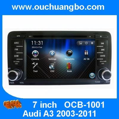 China OuchuangboGPS Navigaiton DVD Radio Stere for Audi A3 2003-2011 iPod USB SD AUX India map for sale