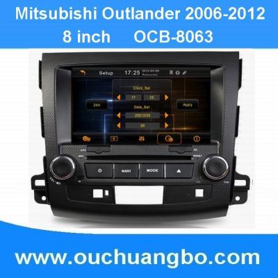 China car DVD player for Mitsubishi Outlander(2006-2012) dealer auto stereo sat nav OCB-8063 for sale