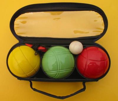 China wholesale/retail garden games, boules ball set,petanque for sale
