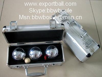 China bocce balls, petanque, boccia/boule balls, EN71 approved for sale