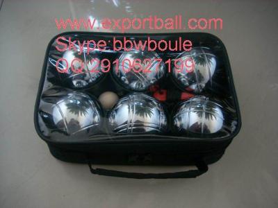China boules set in nylon bag for sale