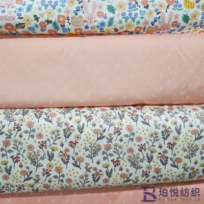 China The New Listing Canadian 70% Single Size 100% Cheap Stock Cotton Fabric Bed Sheets à venda