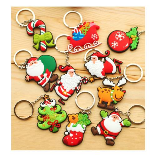 Alternative view of Christmas keyring