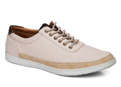 China Sapatos de calçado de couro suave para homens, sapatos de condução de lona plana à venda