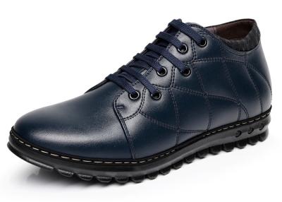 Китай OEM / ODM Обычные кожаные Оксфордские туфли, мужские настоящие кожаные кроссовки продается