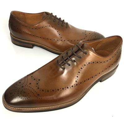 China England Style Fashion Men Office Formal Leather Brogue Shoes With Big Size for sale
