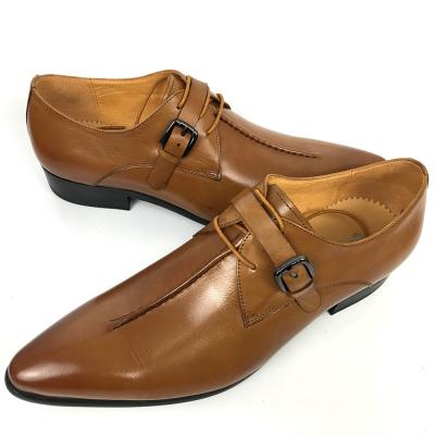 China Oxford Business Office Dress Men Formal Dress Shoes , Monk Strap Shoes for sale