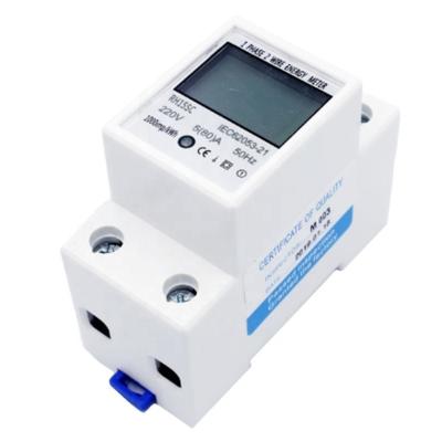 China High Quality Single Phase Industrial Watt Hour Meter for sale
