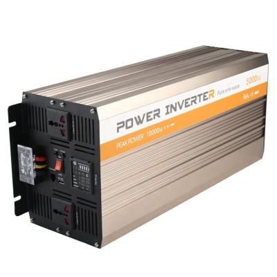 China Popular Digital display Off grid Sine Wave Power Wechselricher 5000 Watt Inverters for sale