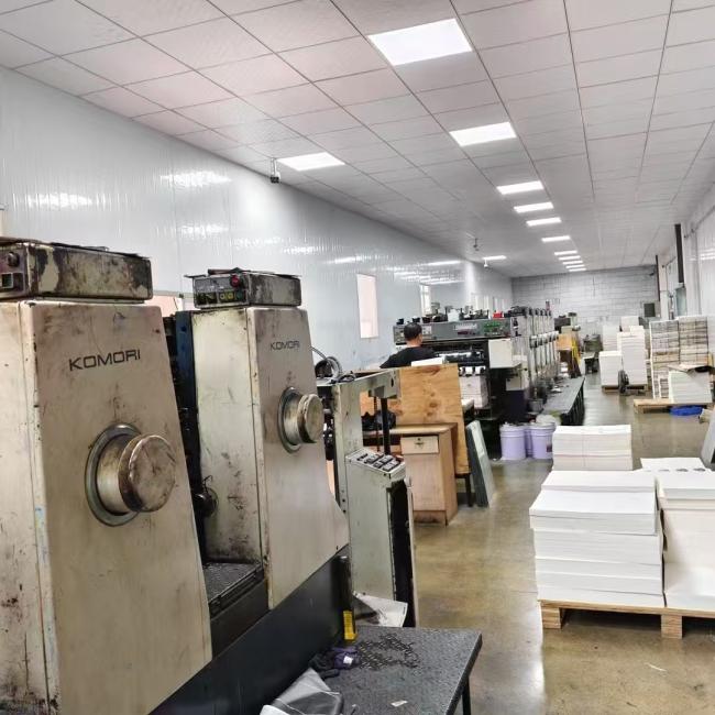 Melamine decal paper packaging and shipping